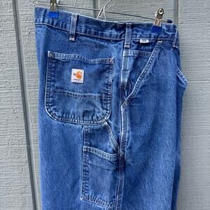 Carharrt FR Fire Painter Pants Jeans Denim 44 x 32 Fire resistant Medium Wash